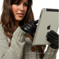 fashion dress wool lined iphone screens leather gloves